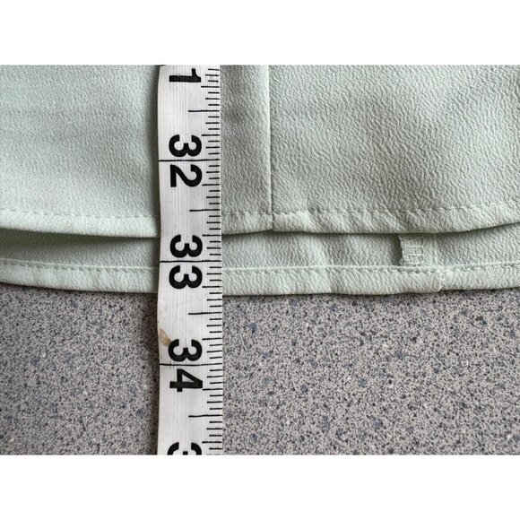 A&F Corset Style Mini Dress Women ST Sage Green Sweetheart Smocked coquette - Picture 9 of 9